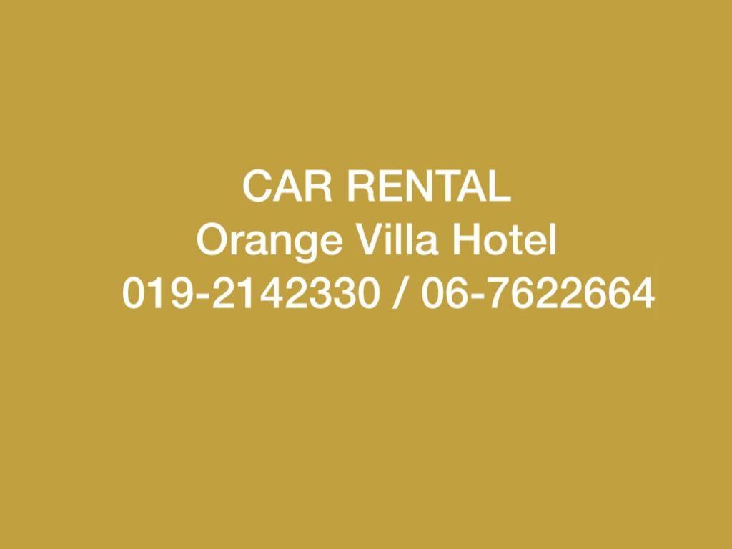 Orange Villa Hotel Near Palm Mall סרמבאן מראה חיצוני תמונה